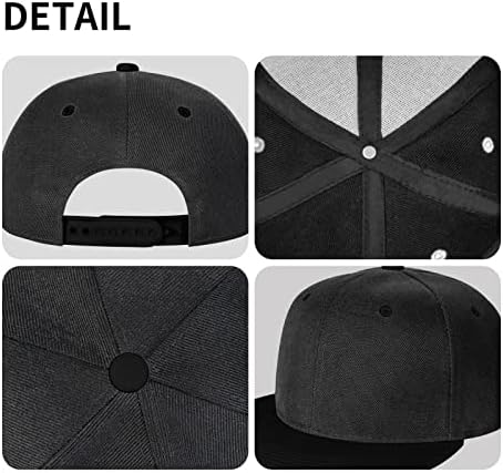 IRON1974 Lütfen Konuşmayı Bırakın Yetişkin Düz Saçak Kontrast Renk Hip Hop Şapka Düz Fatura Unisex Snapback Şapka
