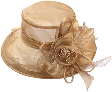 Kadın Dantel Retro Düğün Çay Fascinator Şapka Gelin Kısa Ağız Roll up güneş şapkası Güneşlik Şapka Fedora Katlanabilir