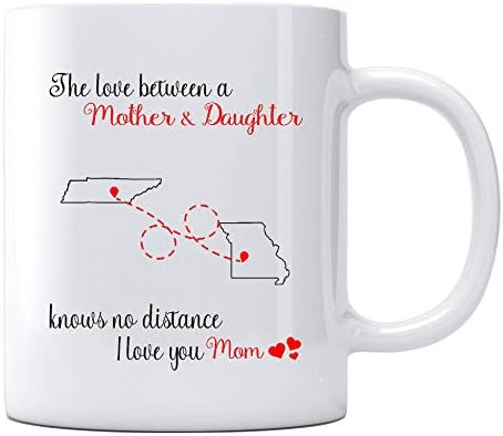 Komik Mesafe Devlet Tennessee Missouri Anne Ve Kızı Arasındaki Aşk Bilir Hiçbir Mesafe Anneler Günü Hediyeleri İçin
