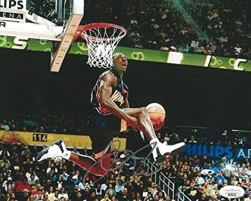 Jason Richardson imzalı Golden State Warriors 8x10 fotoğraf imzalı 4 JSA İmzalı NBA Fotoğrafı