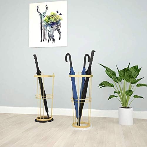 BKGDO şemsiye standları, Uzun Giriş Şemsiye Tutucu Depolama Rafı Mermer Taban, Metal şemsiye standı Köpekler için