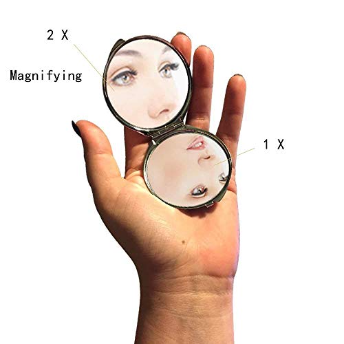 Ayna,makyaj aynası, Kedi ayna için Erkek / Kadın, 1 X 2X Büyüteç