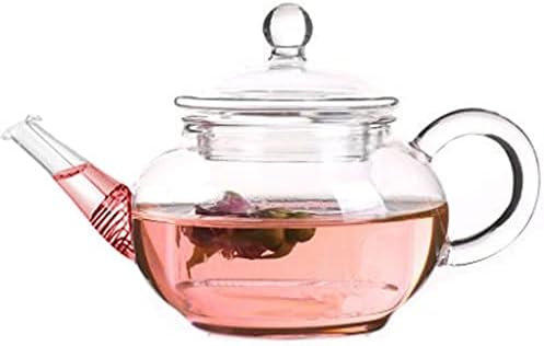 UXZDX Demlik Doğrudan Çay Ağız çay seti Demlik Emzik Tutucu Demlik İle Şeffaf Demlik Ev Çay Brewer