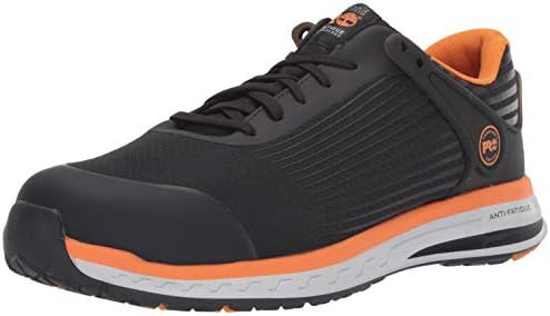Timberland PRO erkek Aktarma Organları Orta Kompozit Güvenlik Ayak Elektrik Tehlikesi Atletik Deri İş Ayakkabısı